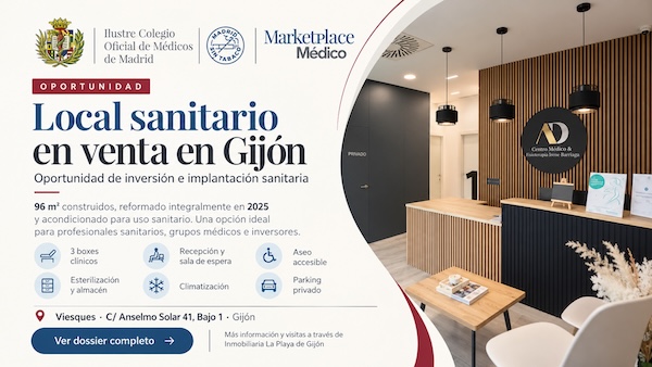 Anuncio Marketplace Médico: local sanitario en venta en Gijón